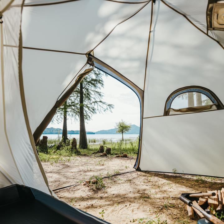 Actual product image Naturehike Massif Solo Tent Moon rock sand