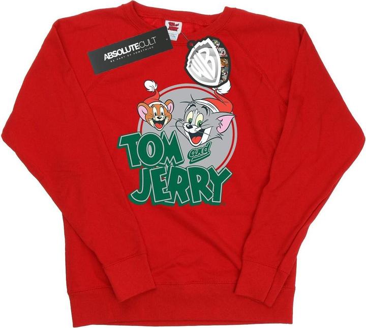 Tom & Jerry Christmas Greetings Sweatshirt (L)