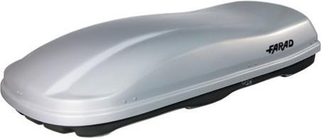 Actual product image Farad Marlin F3 680L grey metallic Roof Box (680 l)