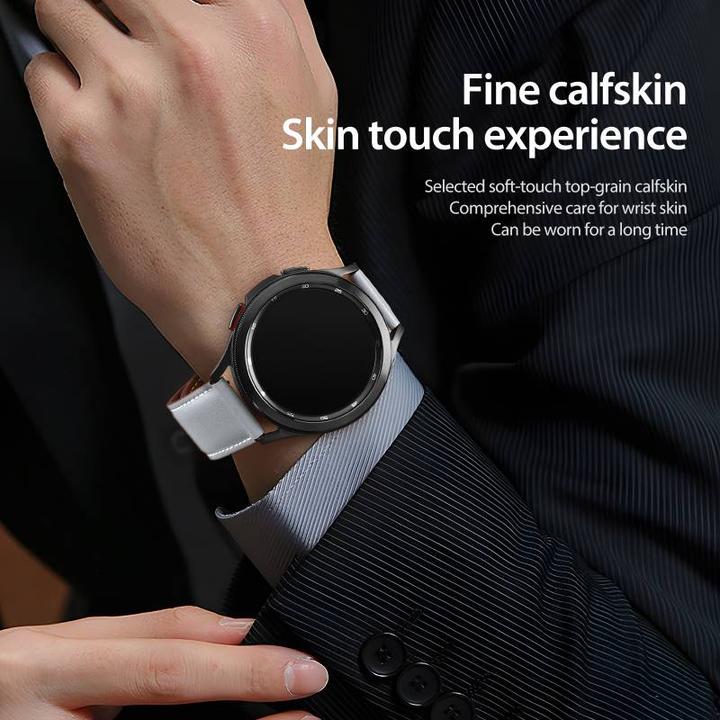 Image du produit Dux Ducis YA Series Bracelet en cuir véritable (22 mm, Cuir véritable)