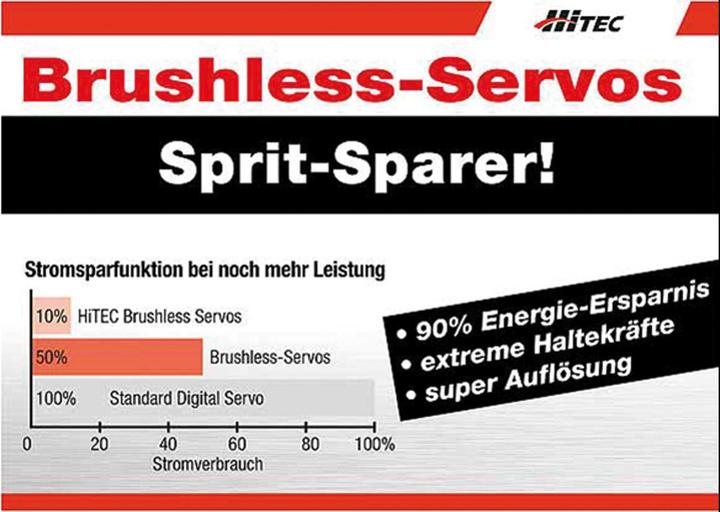 Produktbild Hitec hsb-9380th (7,4v/34kg/0,14s) ultra torque brushless digital hv servo