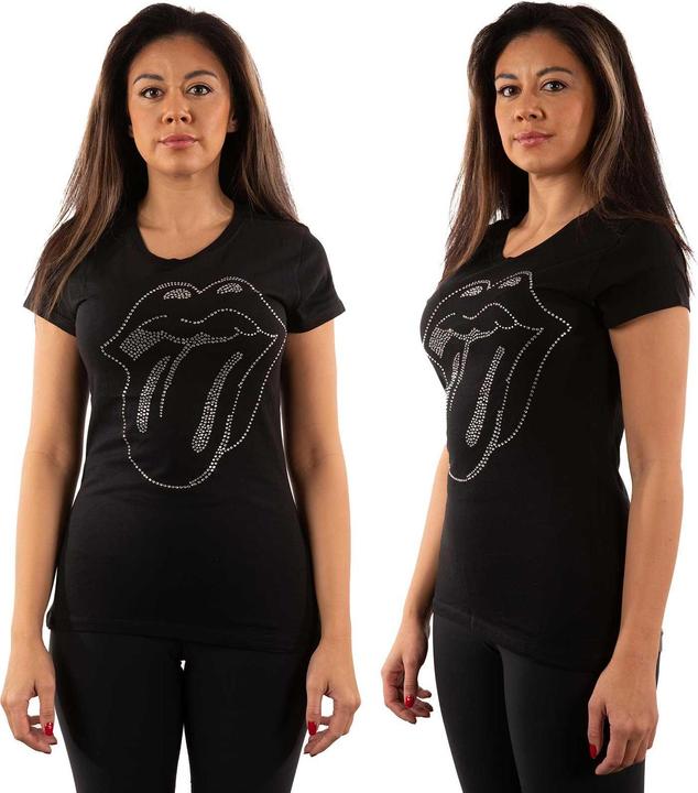 Immagine prodotto The Rolling Stones Maglietta Lingua Donna (L)