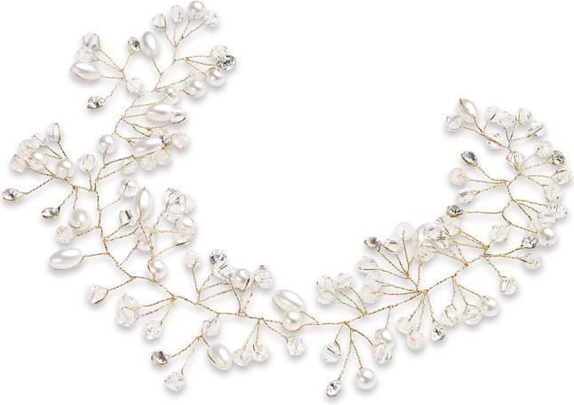 Trisa Celebride Haarschmuck mit Perlen und Strass im Bohemian