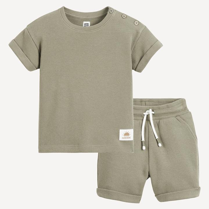 Actual product image La Redoute Collections Set aus T-Shirt und Shorts (86)