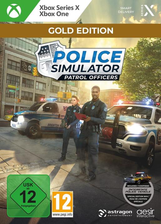 Immagine prodotto astragon Simulatore di polizia: Agenti di pattuglia XBSX ORO (Xbox One S, Xbox Series X, EN)