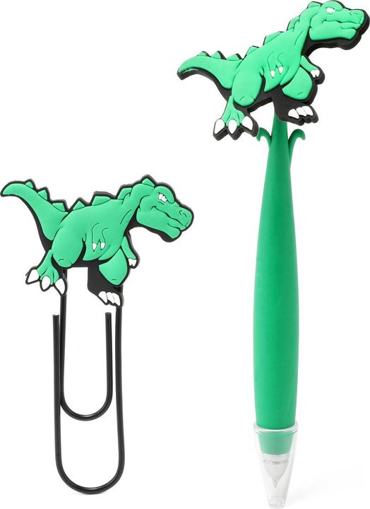 Actual product image Toi-Toys Dinosaur mega paper clip with pen (1 x)