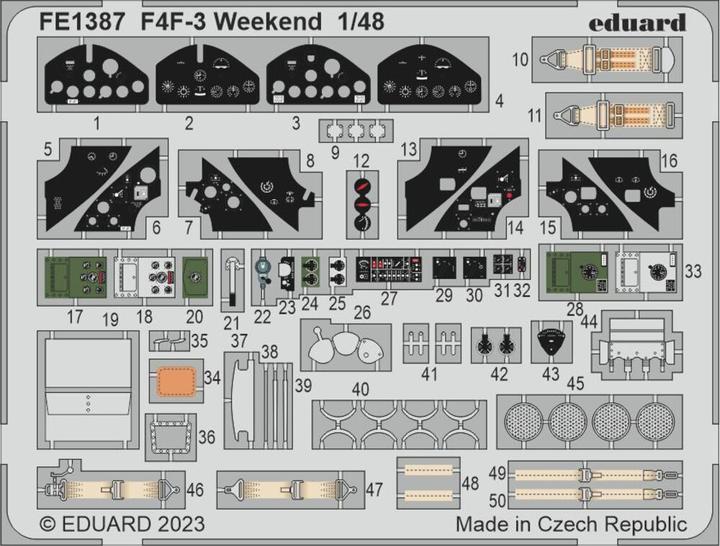 Produktbild Eduard F4F-3 Weekend 1/48