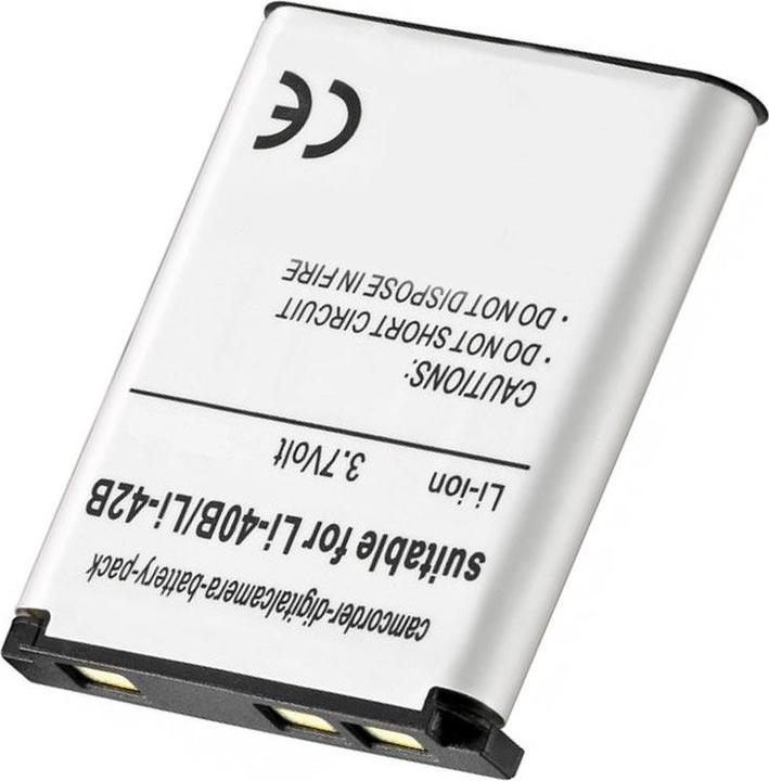 Actual product image Pentax Akku D-Li63, Optio M30, T30 (Camera battery)