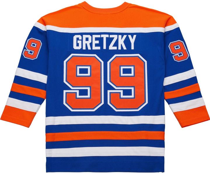 Actual product image Mitchell & Ness Wayne Gretzky Edmonton Oilers 1986 M&N Jersey (L)