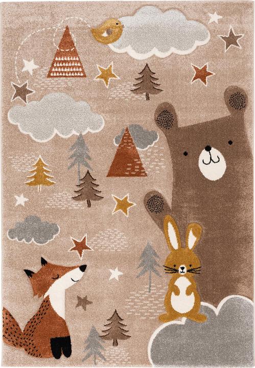 Pergamon Tapis pour enfants Maui Kids renard et ours