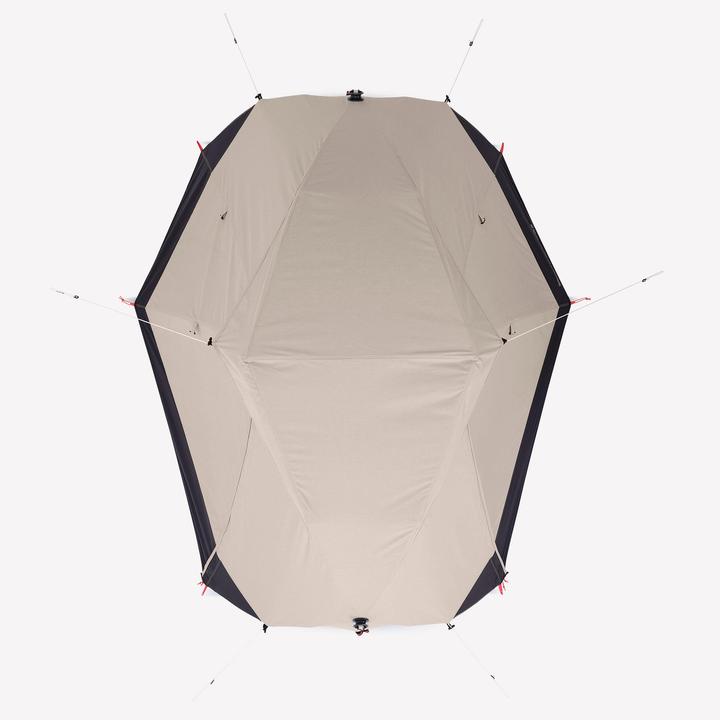 Actual product image Quechua Campingzelt Faltzelt - 2 Seconds Easy für 2 Personen Polybaumwolle (Pitching tent, 6.10 kg, 2 persons)