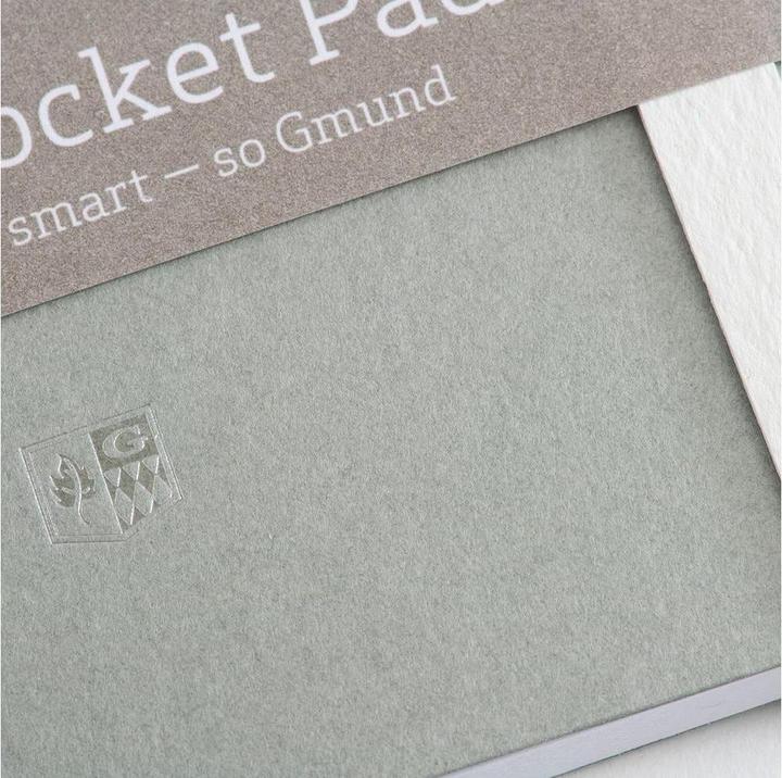 Image du produit Gmund Pocket Pad (6,7 x 13,8 cm, Blanc, Couverture rigide)
