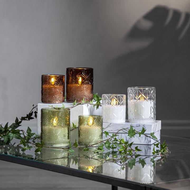 Actual product image Star Trading LED Pillar Candle Flame Leaf (1 x)