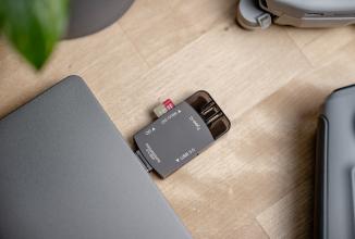 Produktbild Newell memory card reader Hub OTG 3in1 (USB, USB-C)