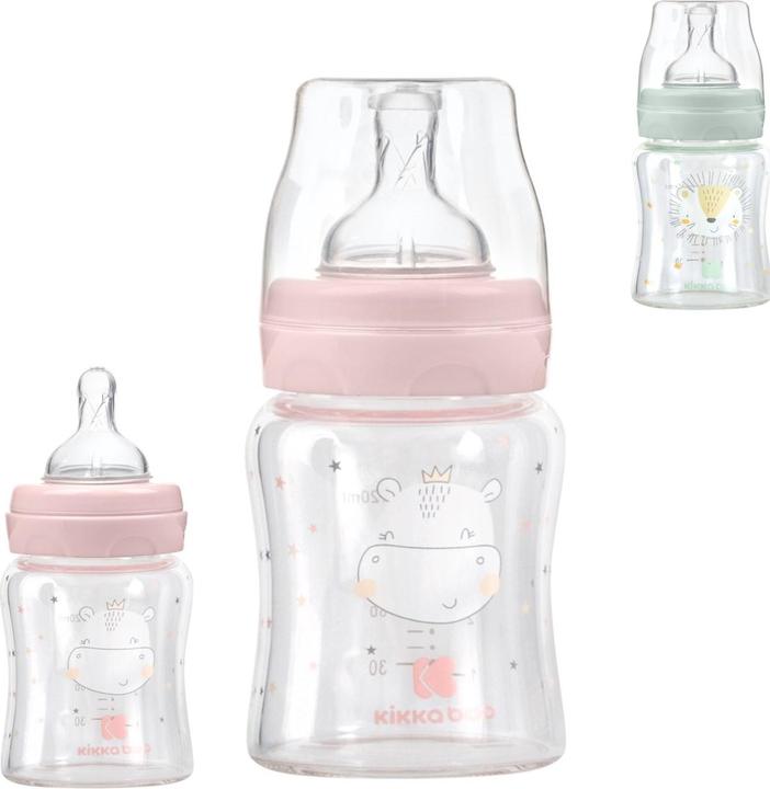 Immagine prodotto Kikkaboo Bottiglia di vetro per bambini 120 ml (120 ml)