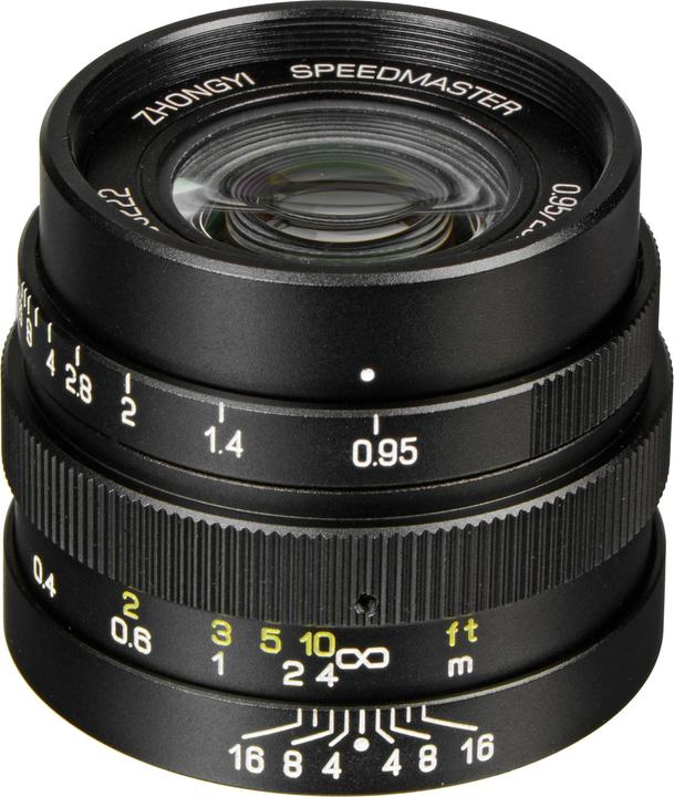 Produktbild Zhongyi Mitakon Speedmaster 25mm / 0.95 für MFT (Micro Four Thirds, Micro Four Thirds)