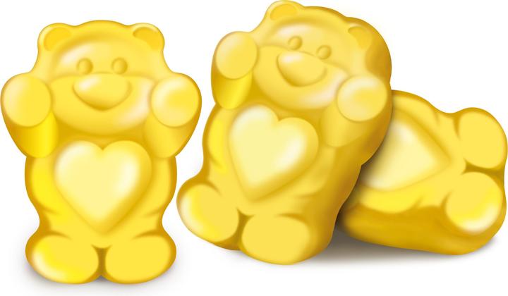 Actual product image Alpinamed Saffron Kids Bears (60 Piece, Pills, 228 g)