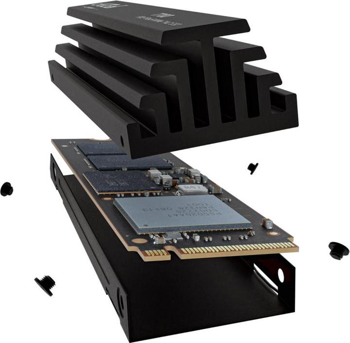 Actual product image Crucial T700 with Heatsink (4000 GB, M.2 2280)
