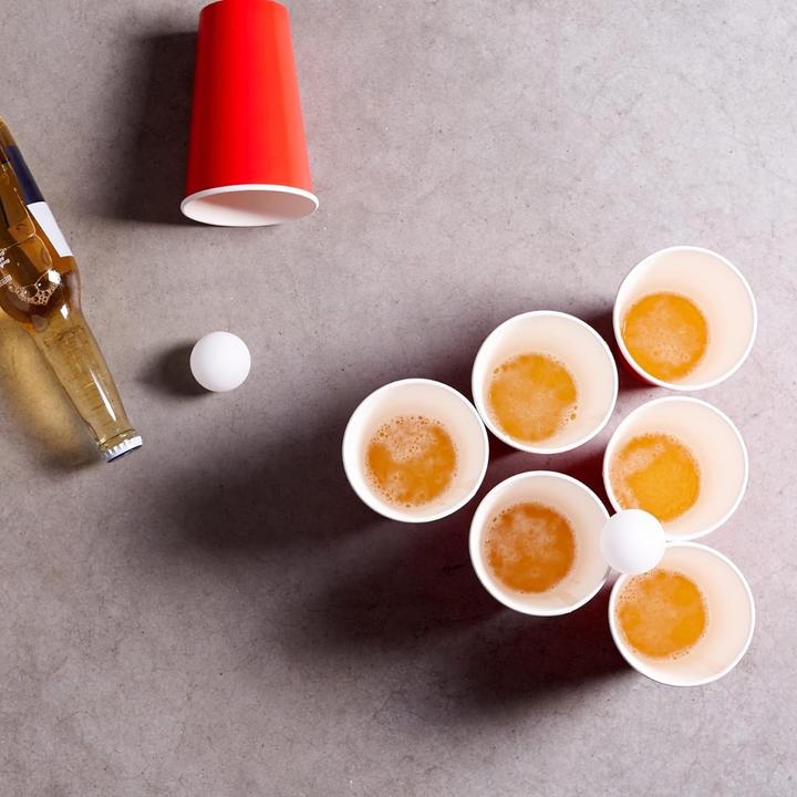 Produktbild The twiddlers Beer Pong Set mit 25 Becher und 25 Bällen