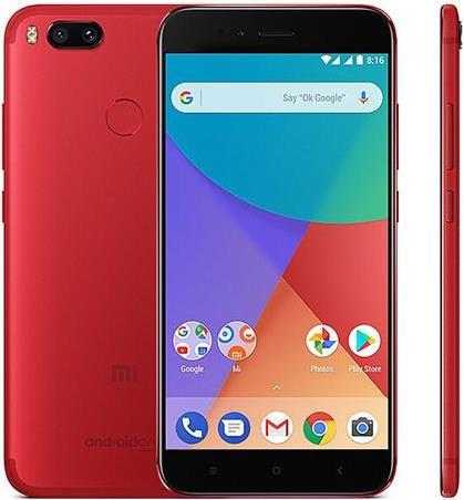 Xiaomi Mi A1 (64 GB, Red, 5.50", Hybrid Dual SIM, 12 Mpx, 4G)