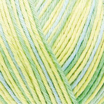 Actual product image Rico Design Wool Essentials Cotton Soft Print 50 g GreenLight Green (125 m)