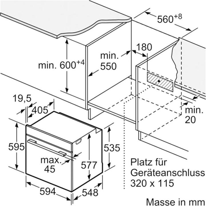 Produktbild Bosch Hausgeräte Hbg655bb1c