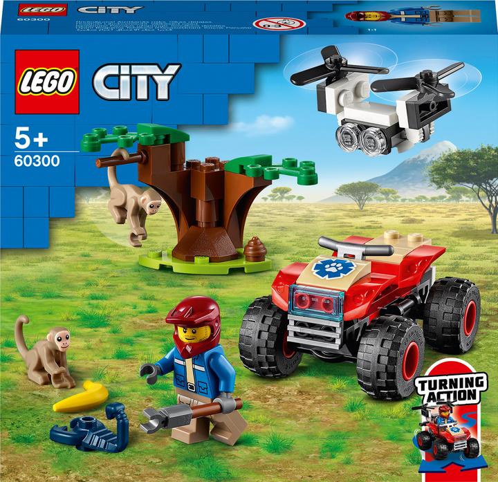 Image du produit LEGO Quadrant "Sauvetage des animaux (60300, LEGO City)
