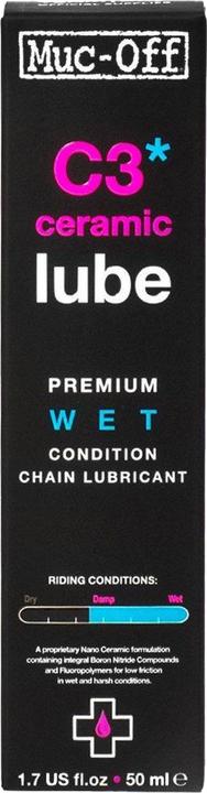 Produktbild Muc-Off C3 Ceramic Lube Wet (50 ml, Kettenöl)
