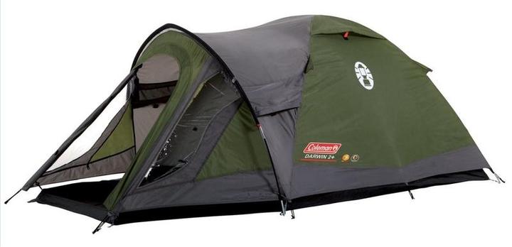 Coleman Darwin 2 Plus Koepeltent - 2 Persoons - Groen (4.20 kg, 2 Personen)