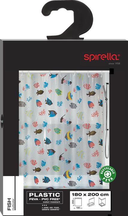 Image du produit spirella Poissons (180 x 200 cm)