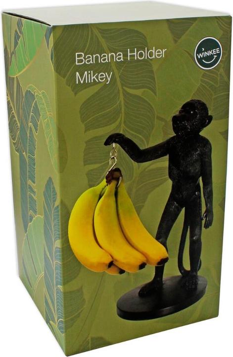Immagine prodotto Winkee Porta frutta - Scimmia Porta banane - Nero