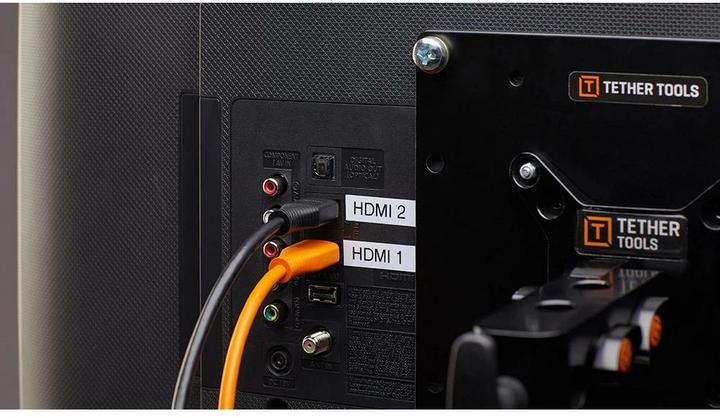 Produktbild Tether Tools Kabel TetherPro HDMI 2.0 zu HDMI 2.0, 3 m Schwarz (3 m, HDMI)