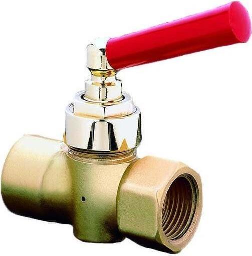 Actual product image Oventrop OV pressure gauge cock brass raw DN 15, 1/2", PN 10