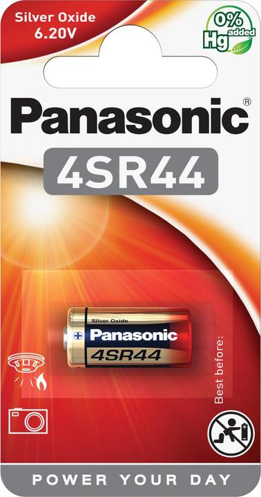 Image du produit Panasonic Oxyde d'argent 4SR44 (1 pcs, SR44, 160 mAh)