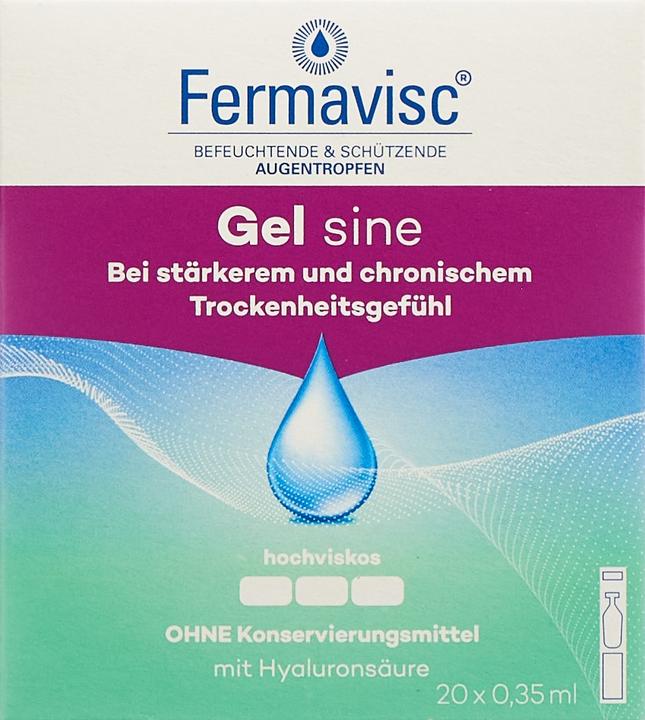 Produktbild OmniVision Fermavisc Gel Sine (7 ml, 20 x 0.35 ml)