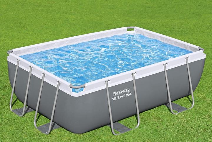 Actual product image Bestway Power Steel Frame Pool-Set (282 x 196 x 84 cm)
