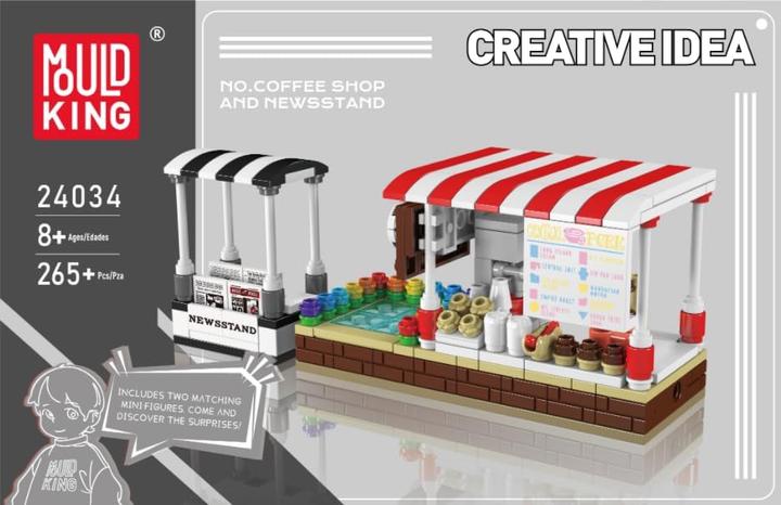 Image du produit Mould King Coffee Shop & kiosque à journaux