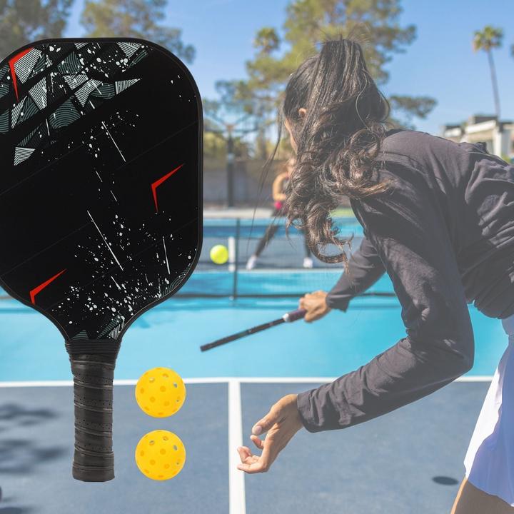 Immagine prodotto Hermex Set di 3 racchette da pickleball Racchette Racketsport Racchette Padel con palline