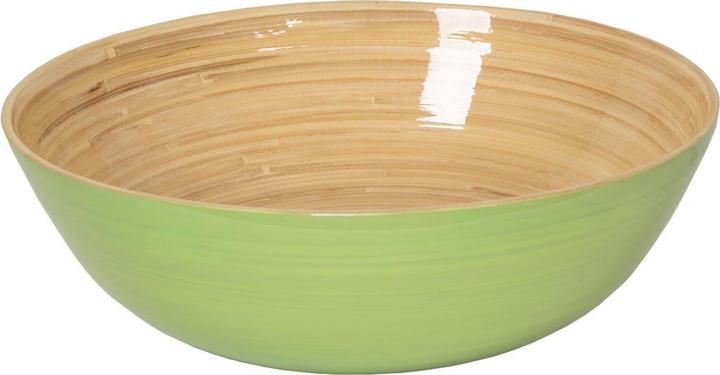 Produktbild Albert L. punkt) Bambus-Schüssel flach lindgrün 30 x 10 cm (1 x)