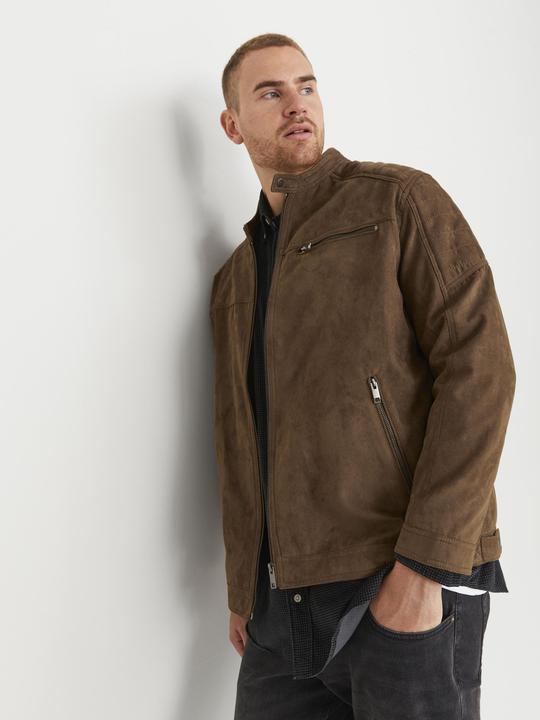 Actual product image Jack & Jones Biker Plus Size Jacket (5XL)