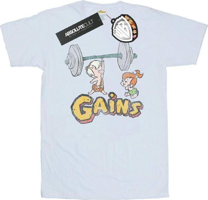 The Flintstones Bam Bam Gains Distressed TShirt (S)