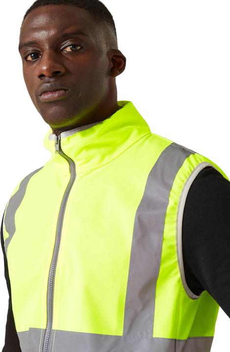 Produktbild Regatta Pro HiVis Weste Durchgehender Reissverschluss (S)