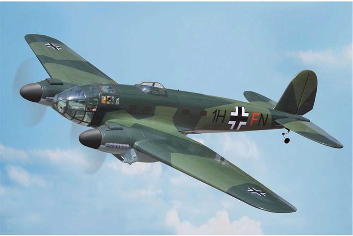 Actual product image Black Horse Heinkel He 111 EP 1750 mm ARF (Multi motor)