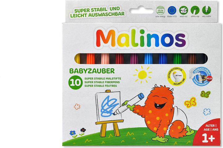 Image du produit Malinos Stylos feutre bébé magie (Multicolore, 10 x)