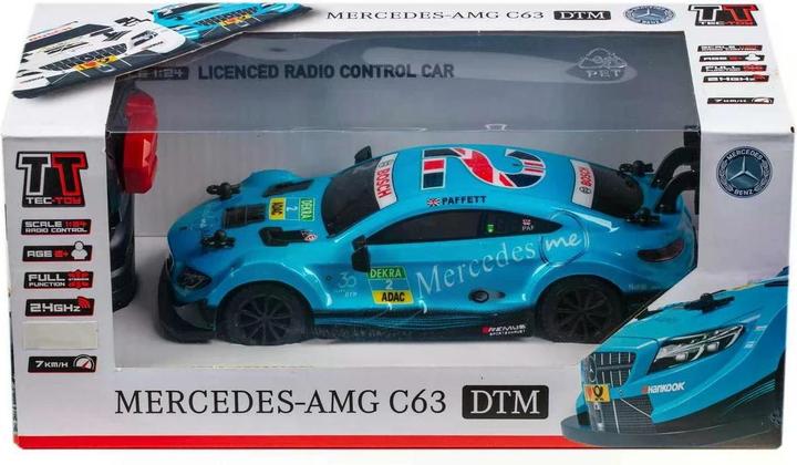 Image du produit Tec-Toy Voiture Mercedes-AMG C63 DTM #2 Bleu, 1:24