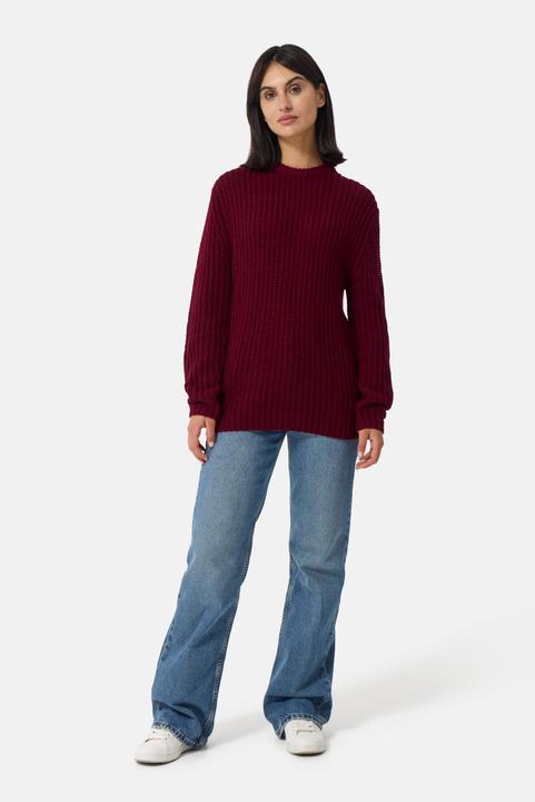 Produktbild Cash-Mere Grobgestrickter Wolle Kaschmir Rundhals Pullover (L)