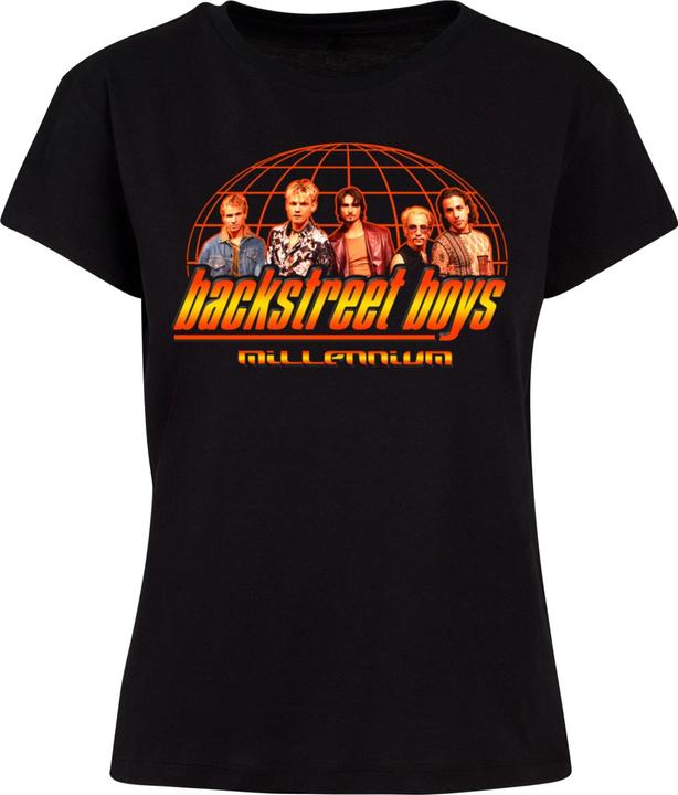Merchcode Ladies Backstreet Boys - Millenium Globe Box Tee - 112171