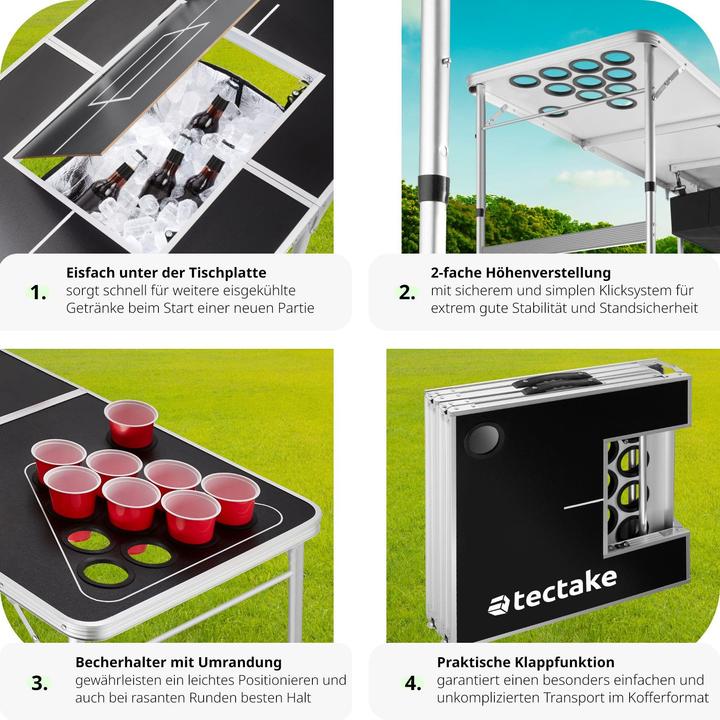 Image du produit tectake Table à bière