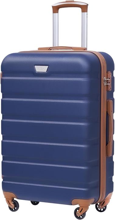Coolife Hartschalen-Handgepäckkoffer mit TSA-Schloss (38 l, Handgepäck (bis 50l))