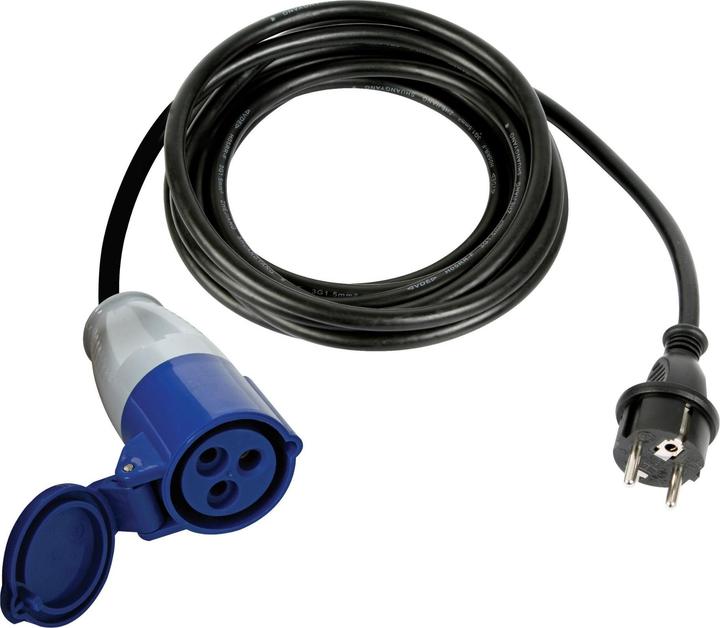 Produktbild Perel KABEL - SCHUKO-STECKER AUF CEE-KUPPLUNG - 3 m (3 m)
